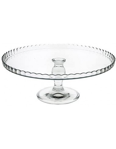 Plato de online vidrio para torta