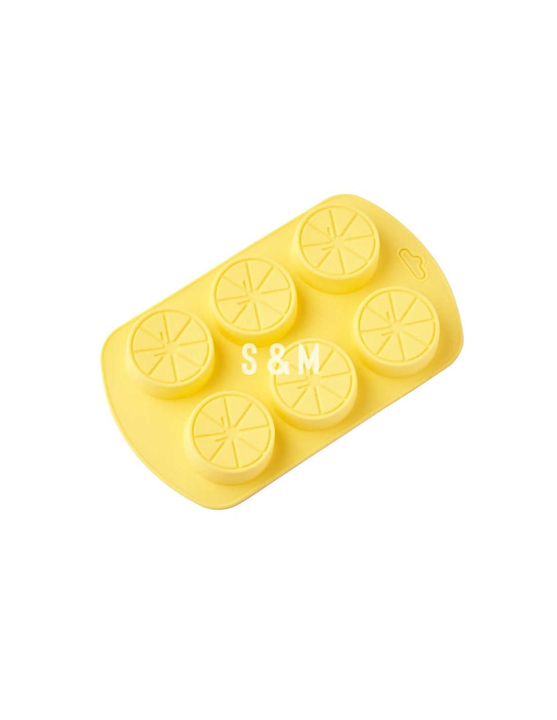 Molde Silicona Limón X 6 Cavidades