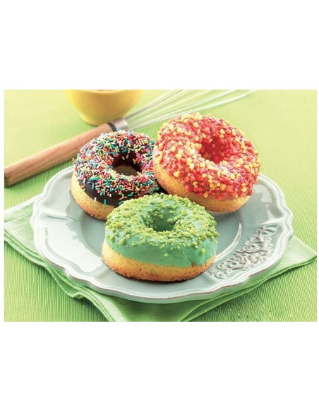 Molde donuts 7,5 cm SF170 Silikomart Tienda Sprinkles & More