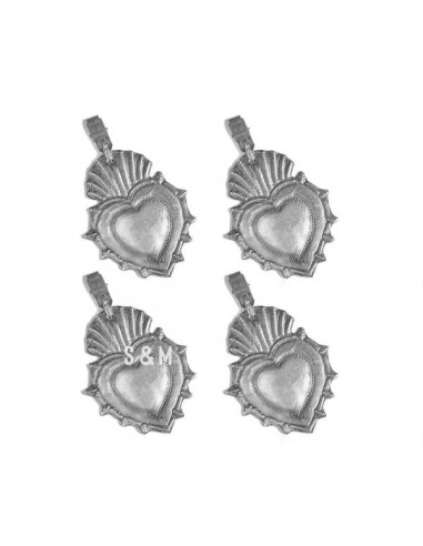 Set x 4 Pesas para Mantel Corazon...